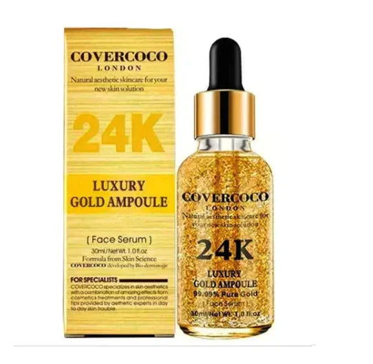 Serum 24K Premium Gold - Piel Brillante en Minutos