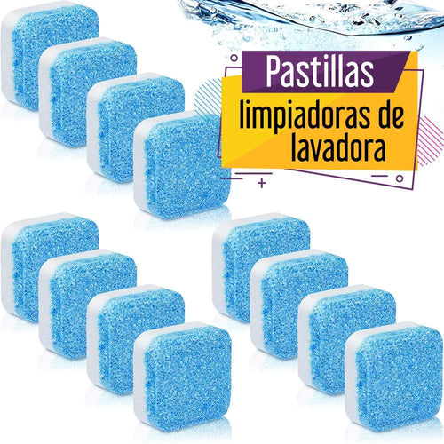 PASTILLAS DE LIMPIEZA PROFUNDA PARA LAVADORAS